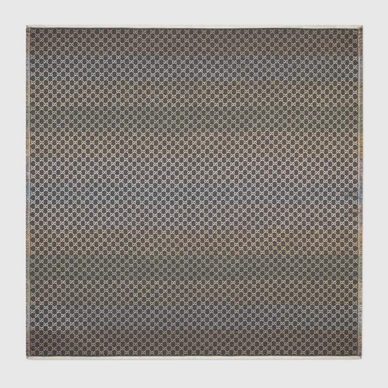 GG jacquard shawl 1