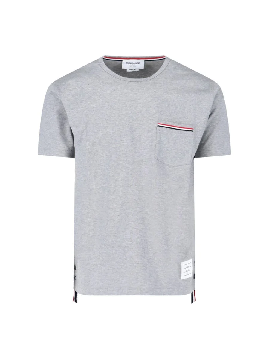 THOM BROWNE T-SHIRTS AND POLOS - 1
