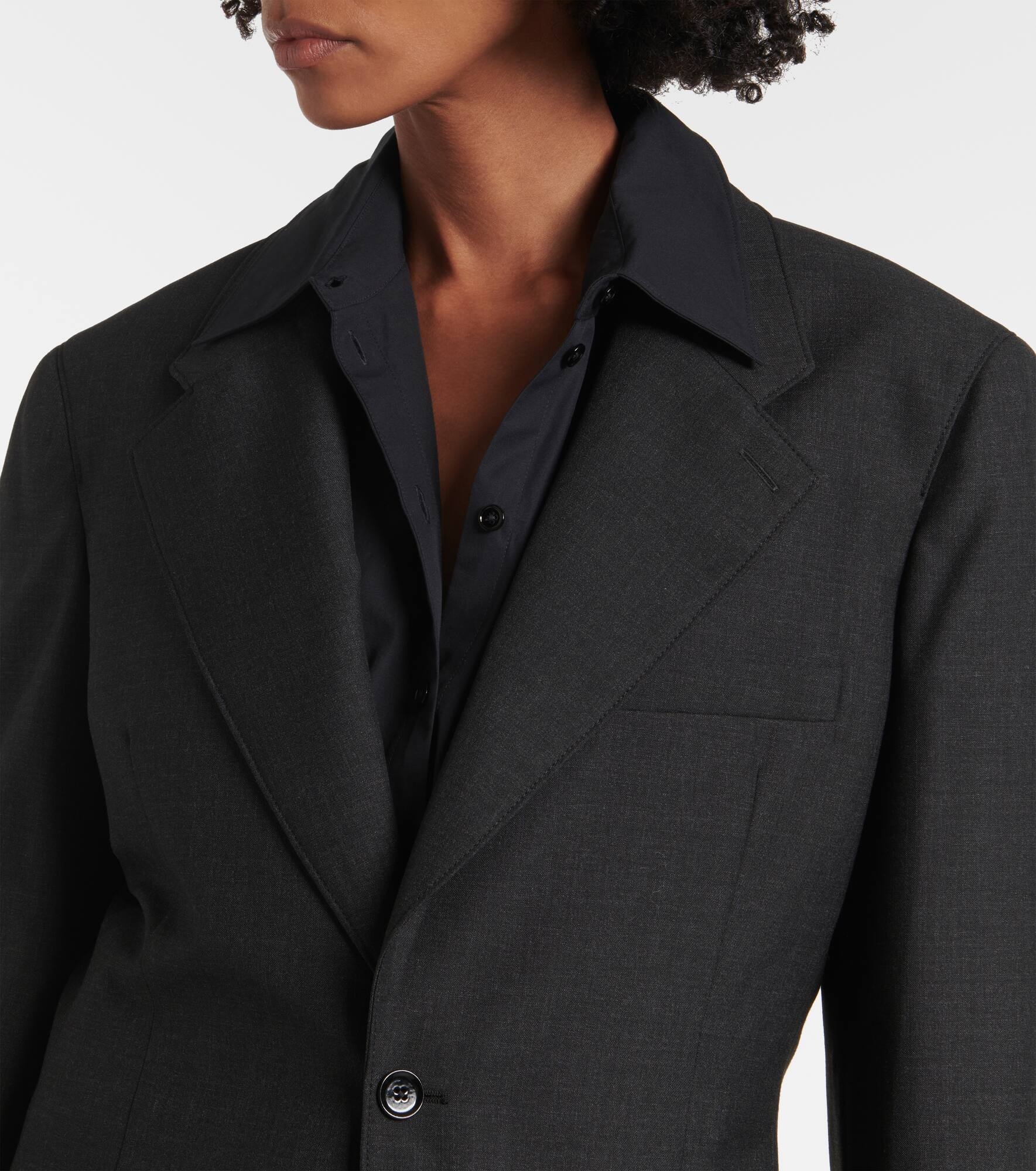 Twill blazer - 4
