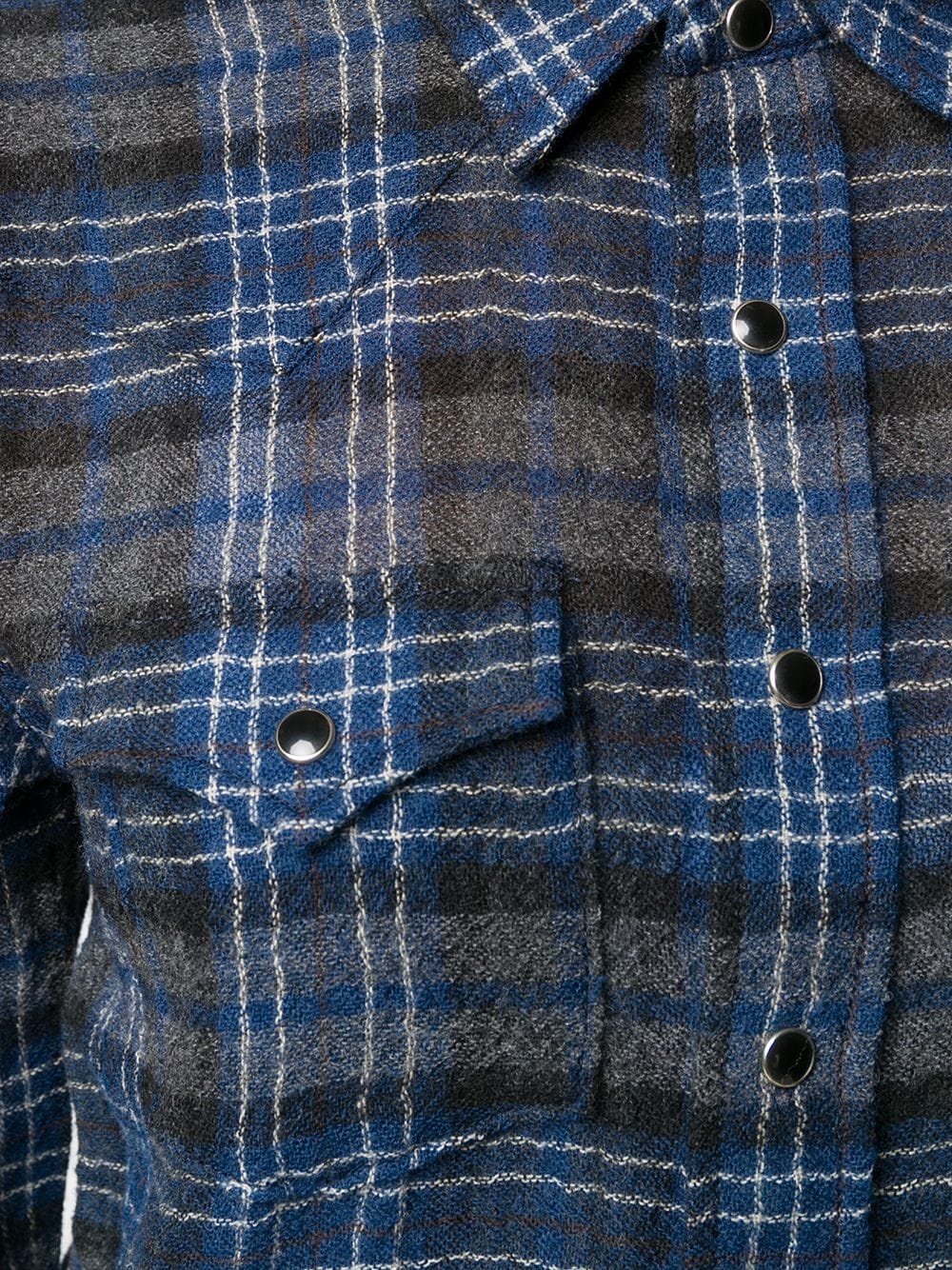 checked buttoned shirt - 5