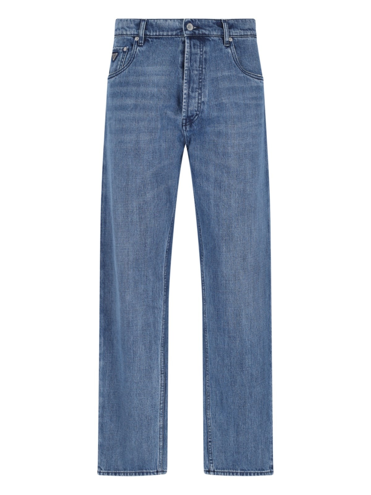 LOGO STRAIGHT JEANS - 1