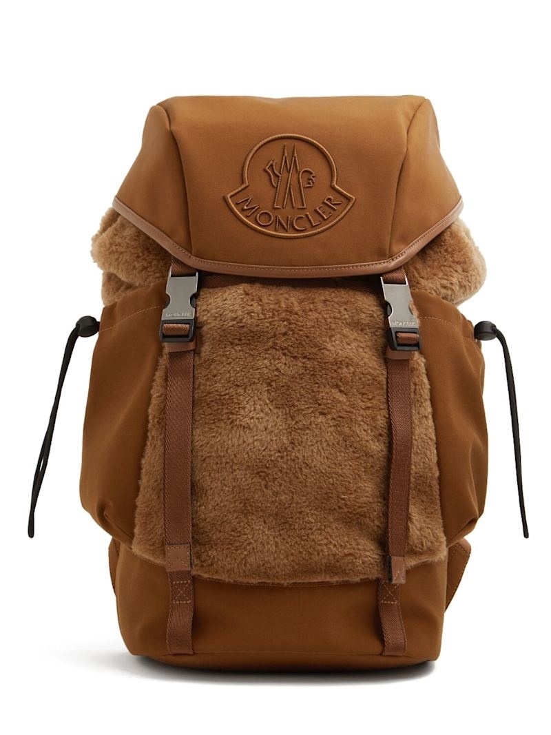 Soft virgin wool backpack - 1