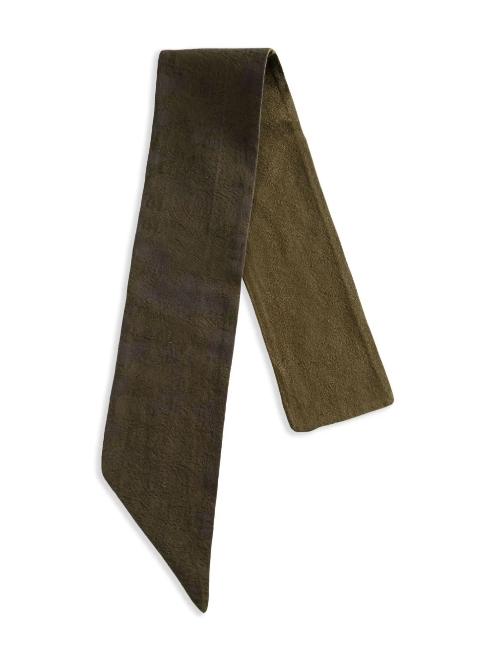 patterned-jacquard scarf - 1