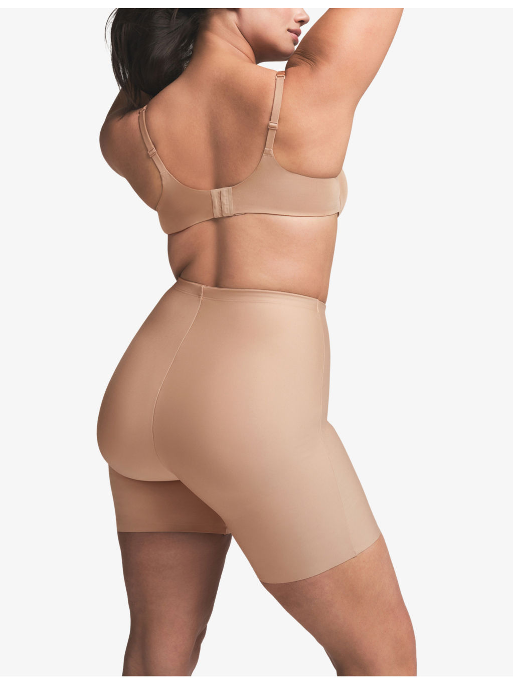 Butt-Enhancing High-Rise Stretch-Woven Shorts - 4