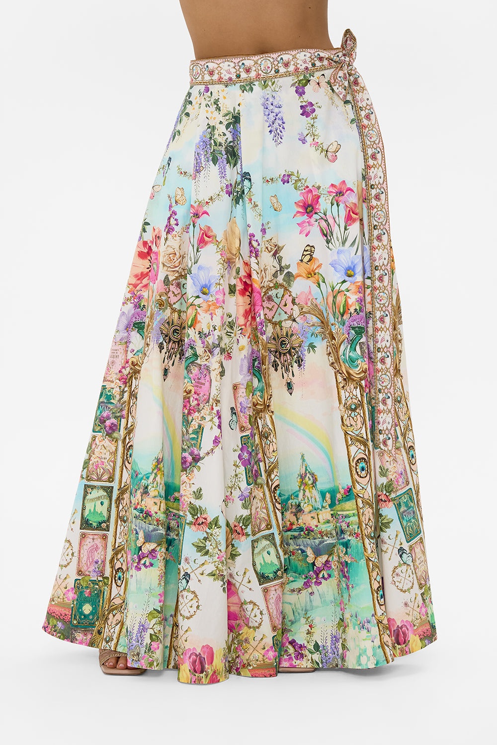 MAXI WRAP SKIRT - 5
