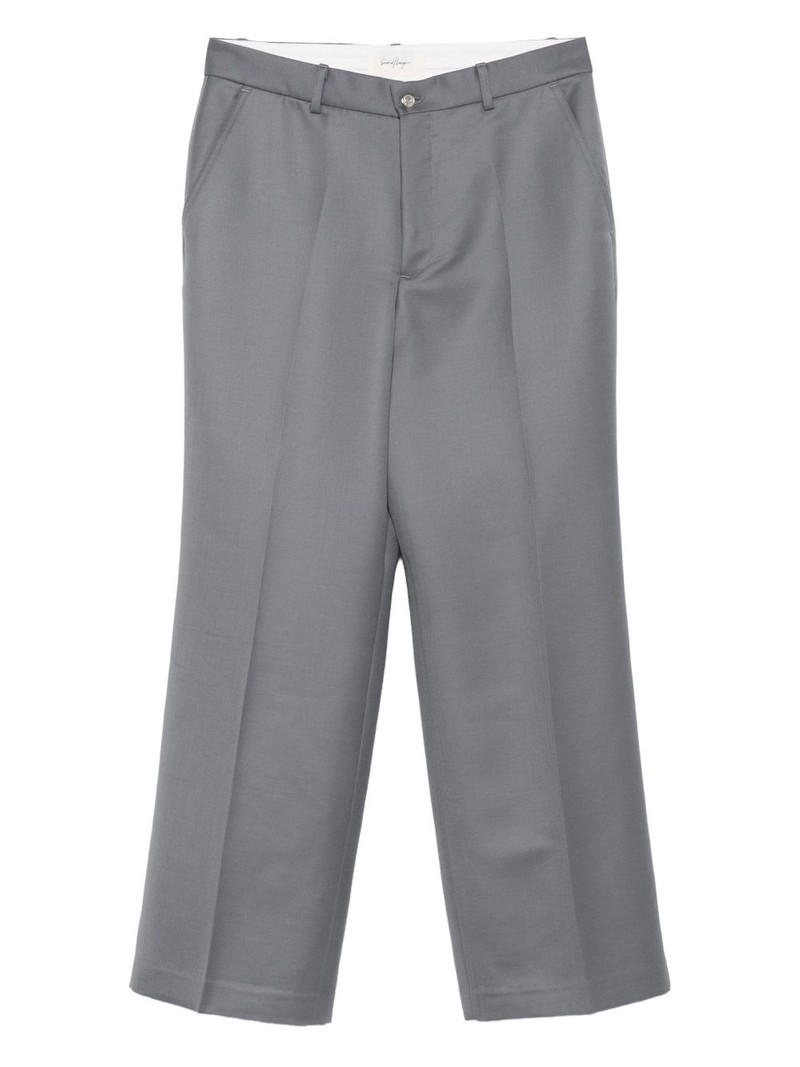pleated wool trousers 1