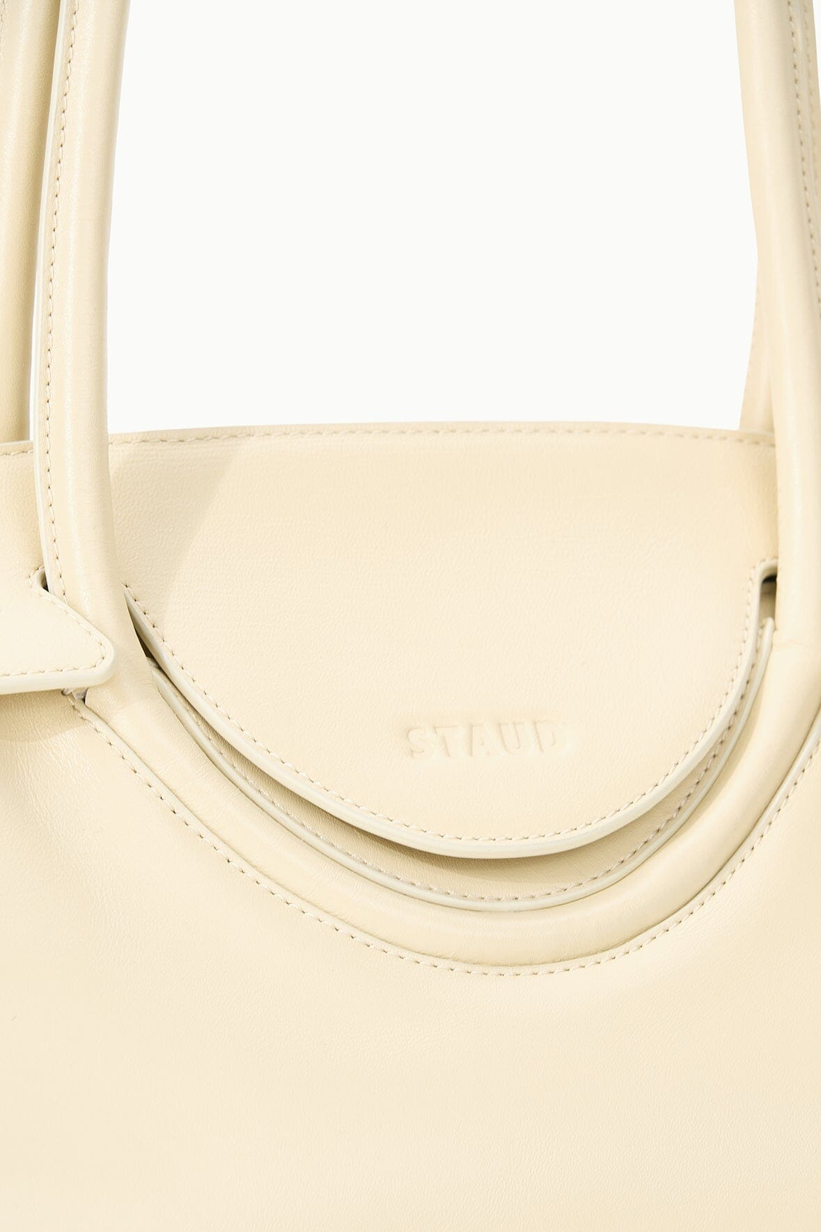 STAUD MAUDE SHOULDER BAG CREAM - 5