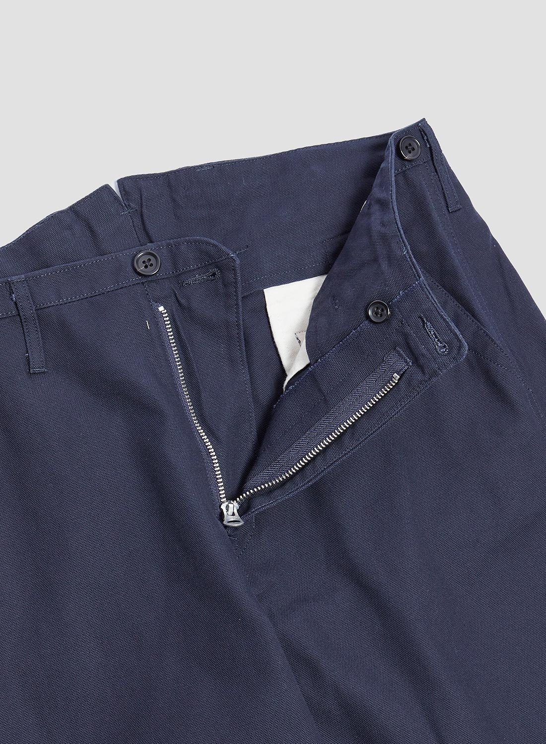Adjustable Costume Duck Style Baggy Pants Navy - 4