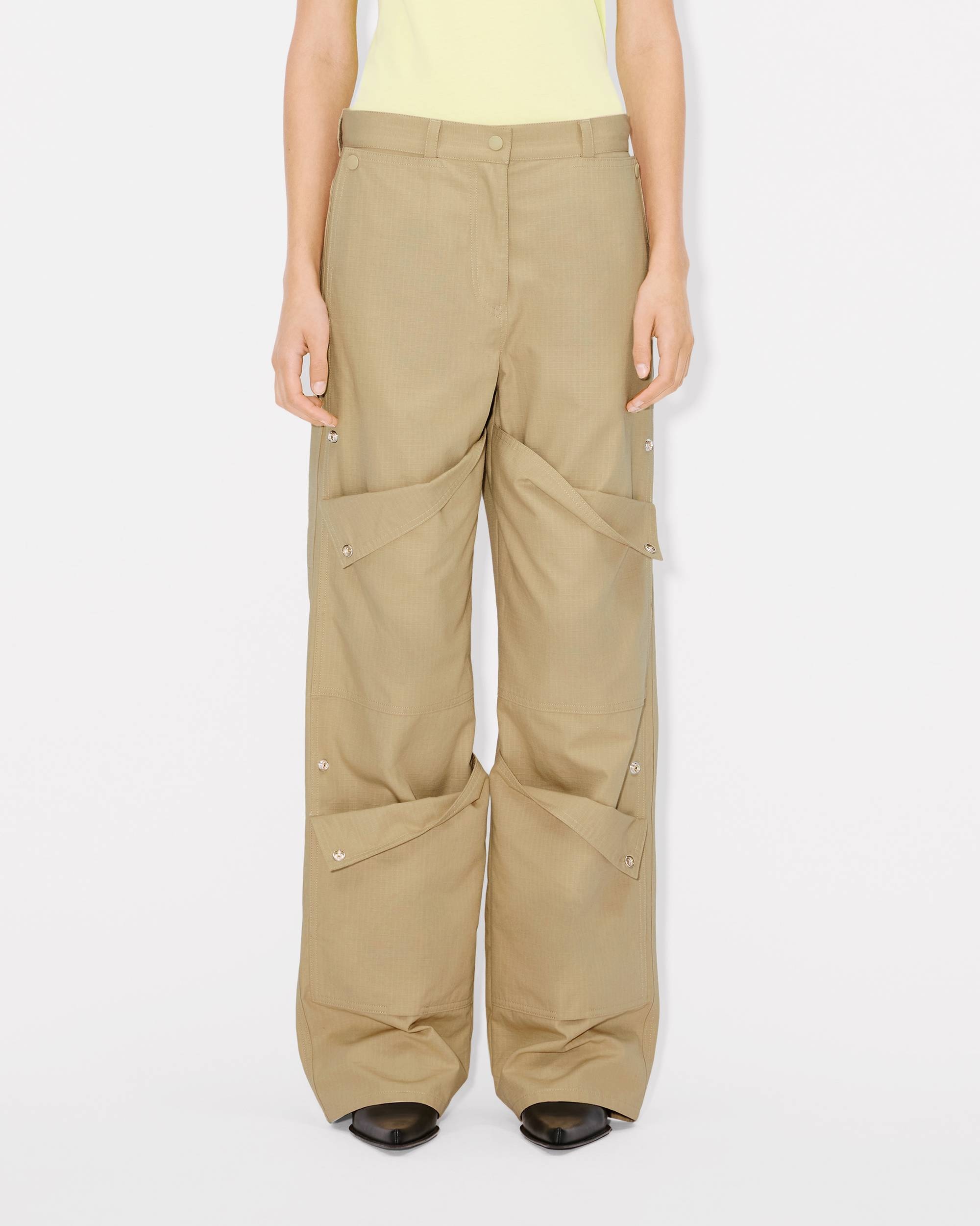 Cargo pants in cotton ripstop - 4