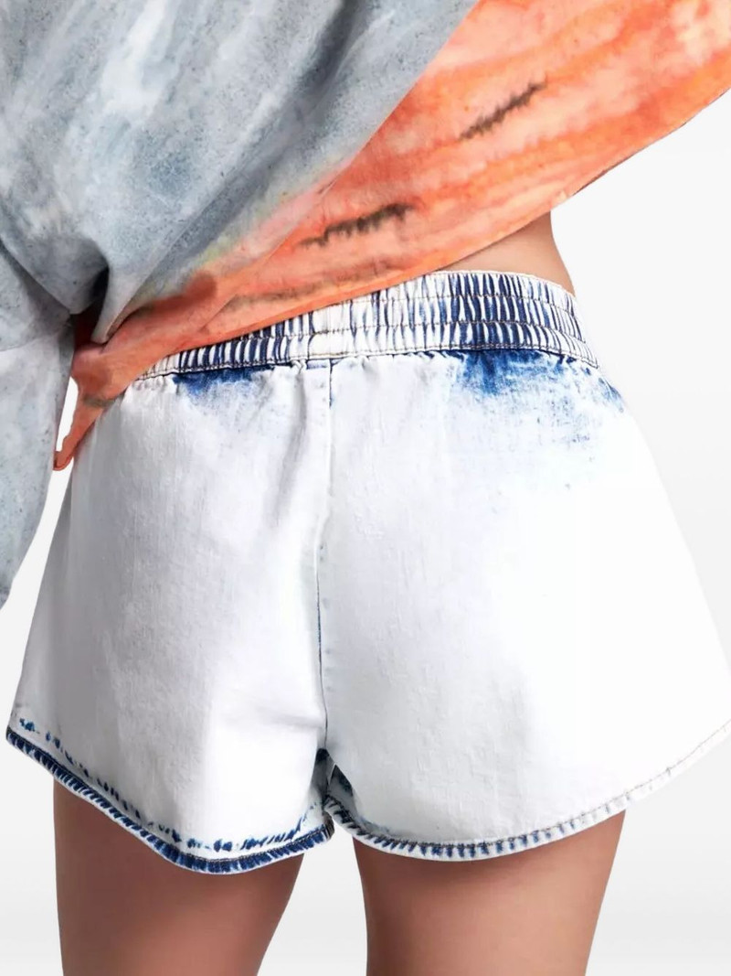ONE TEASPOON Brando Runner cotton shorts outlook