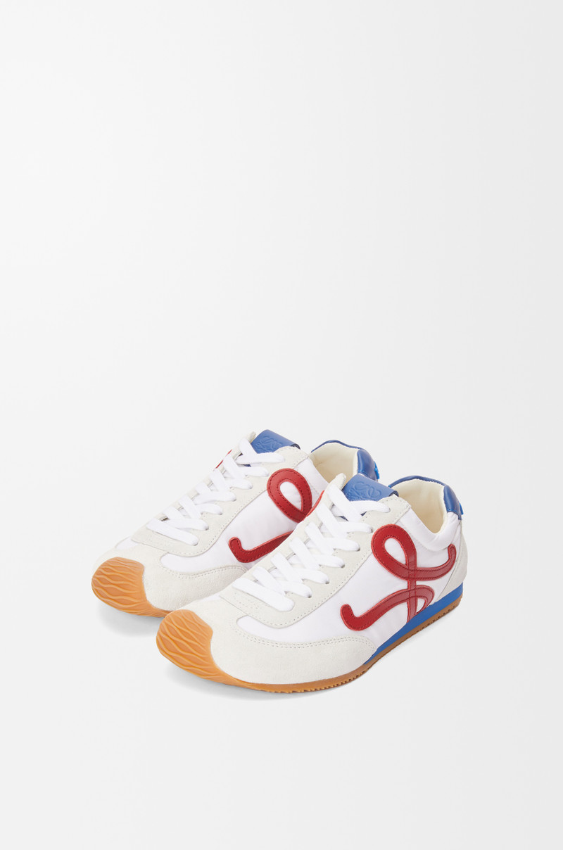 Ballet Runner 2.0 in nylon and calfskin 3