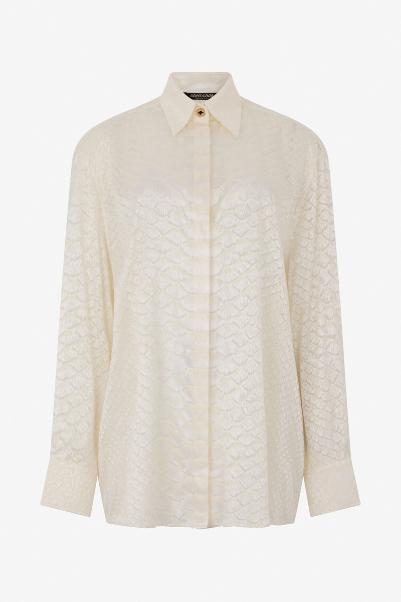 Serpentine Print Shirt 1