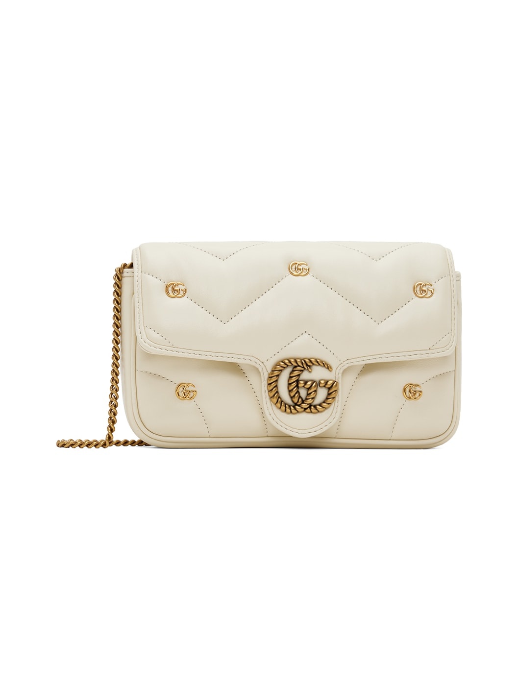 GUCCI Off-White GG Marmont Mini Bag ssense REVERSIBLE