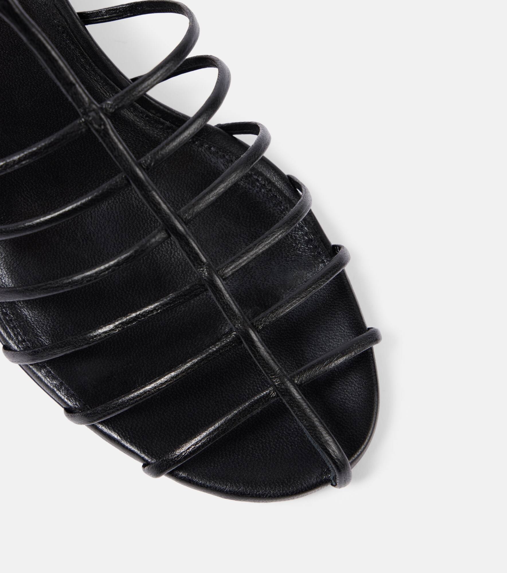 Tee Cage 60 leather sandals - 5