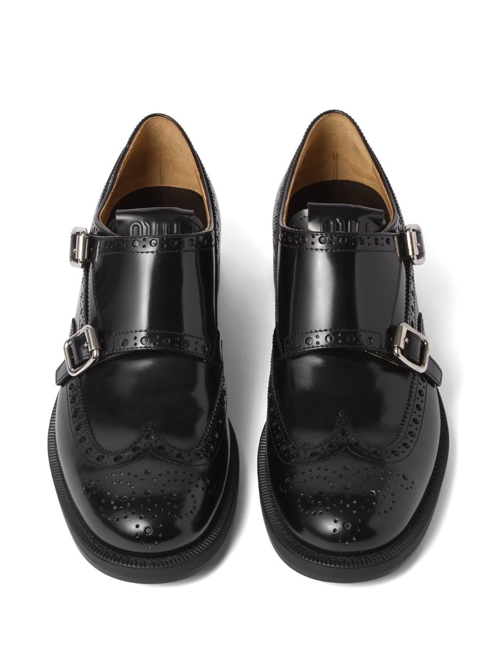 x Church's leather brogue shoes - 3