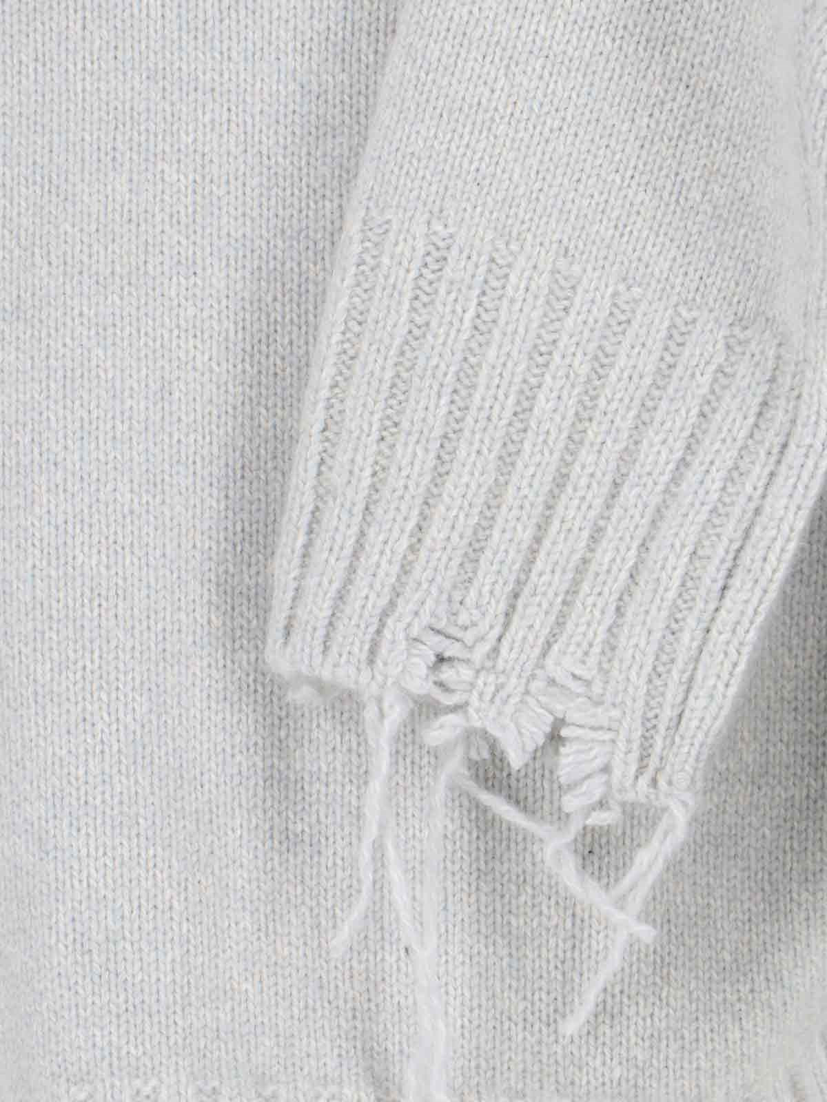 'DAMAGE' CROP SWEATER - 3