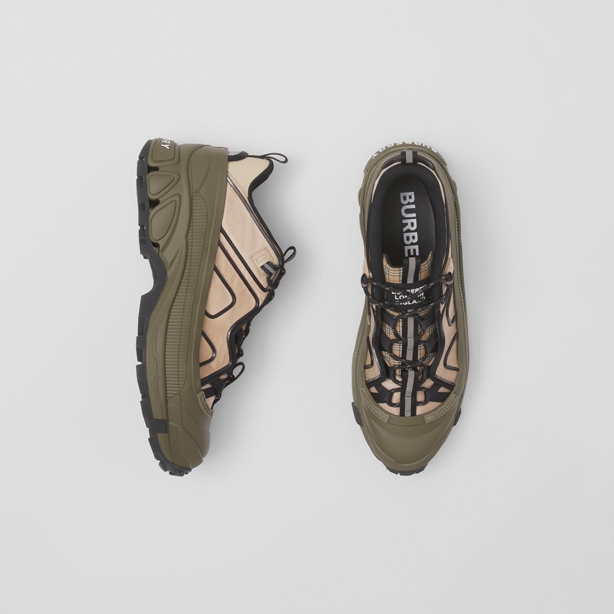Technical and Check Arthur Sneakers - 6
