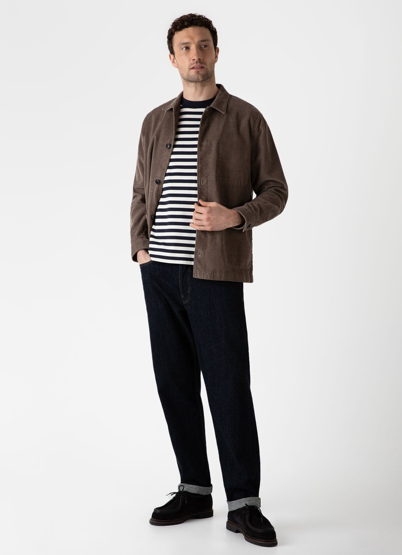 Sunspel Brushed Cotton T‑shirt outlook