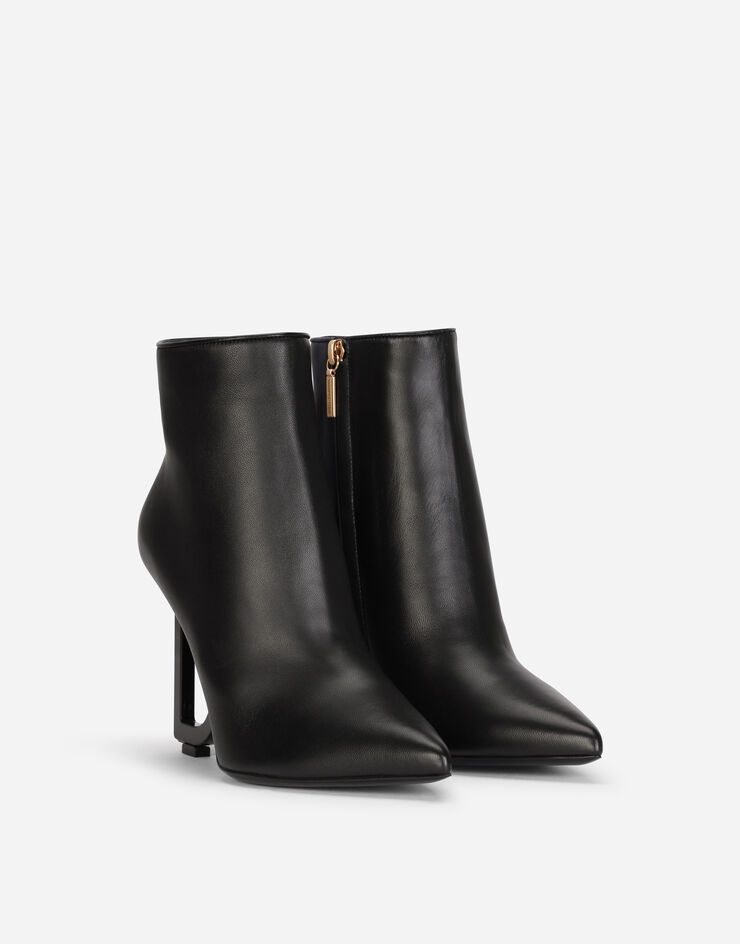 Nappa leather ankle boots with DG heel - 2