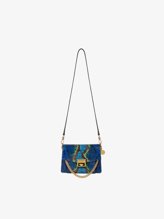 SMALL GV3 BAG IN GRADIENT-EFFECT PYTHON LEATHER - 8