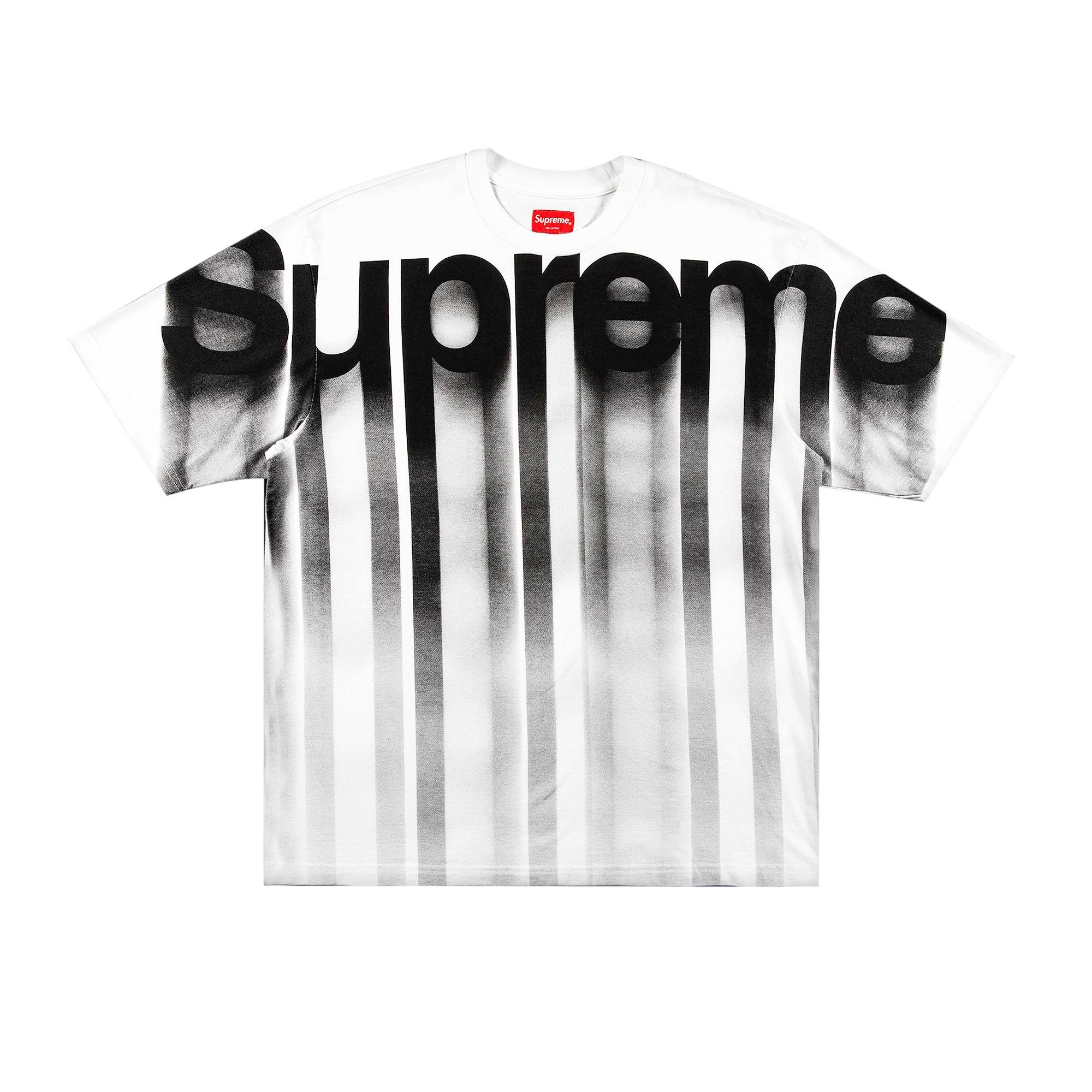 Supreme Bleed Logo Short-Sleeve Top 'White' - 1