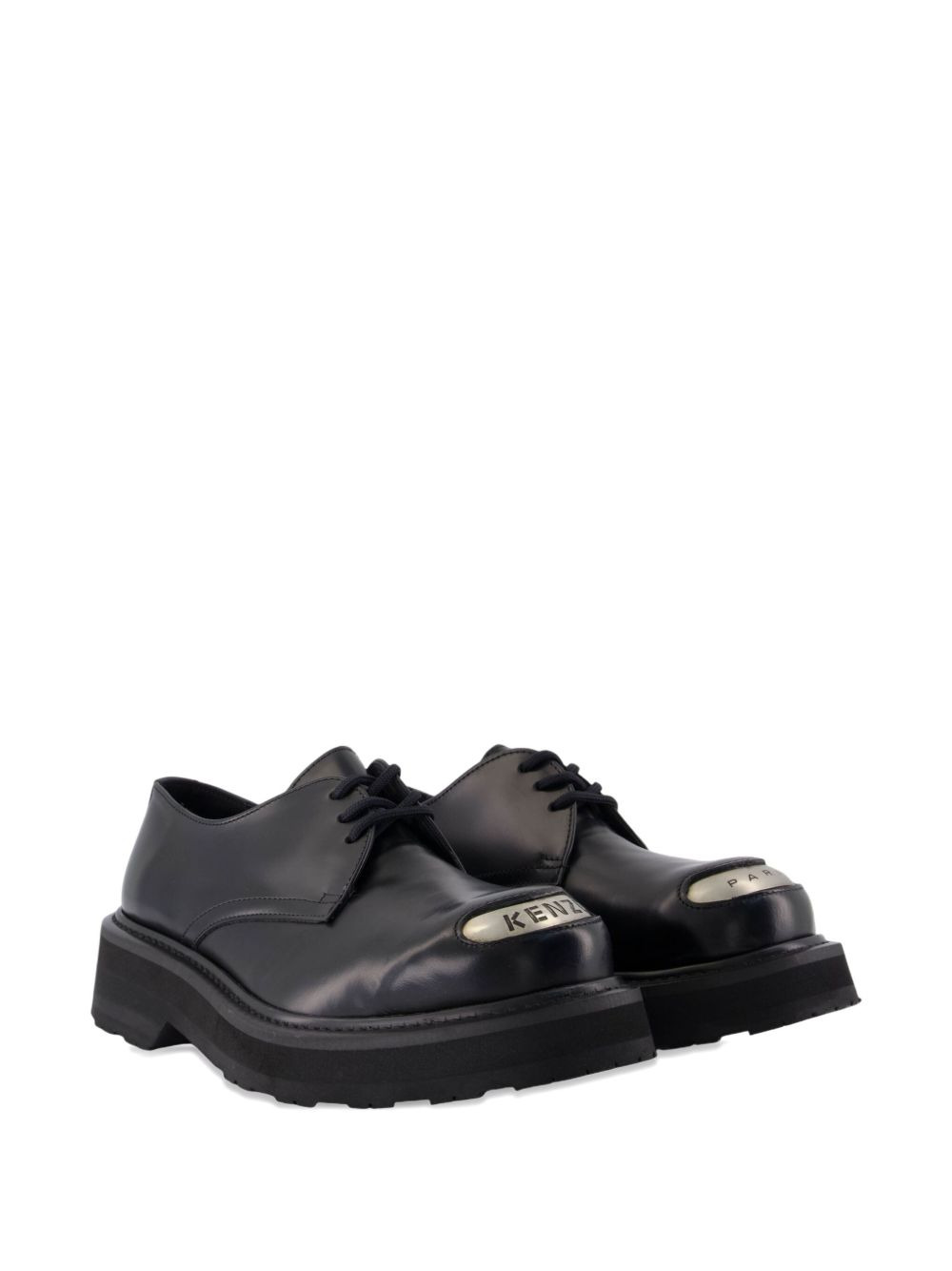 35mm Kenzosmile logo-plaque Derby shoes - 2