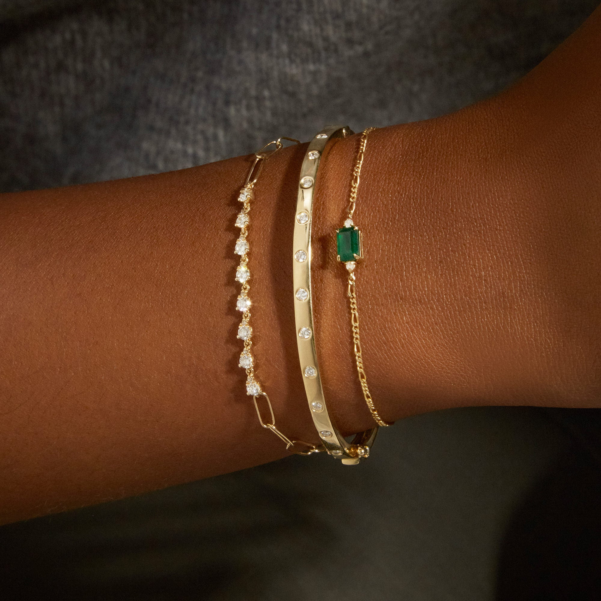 Perfect Pear Diamond Bracelet - 4