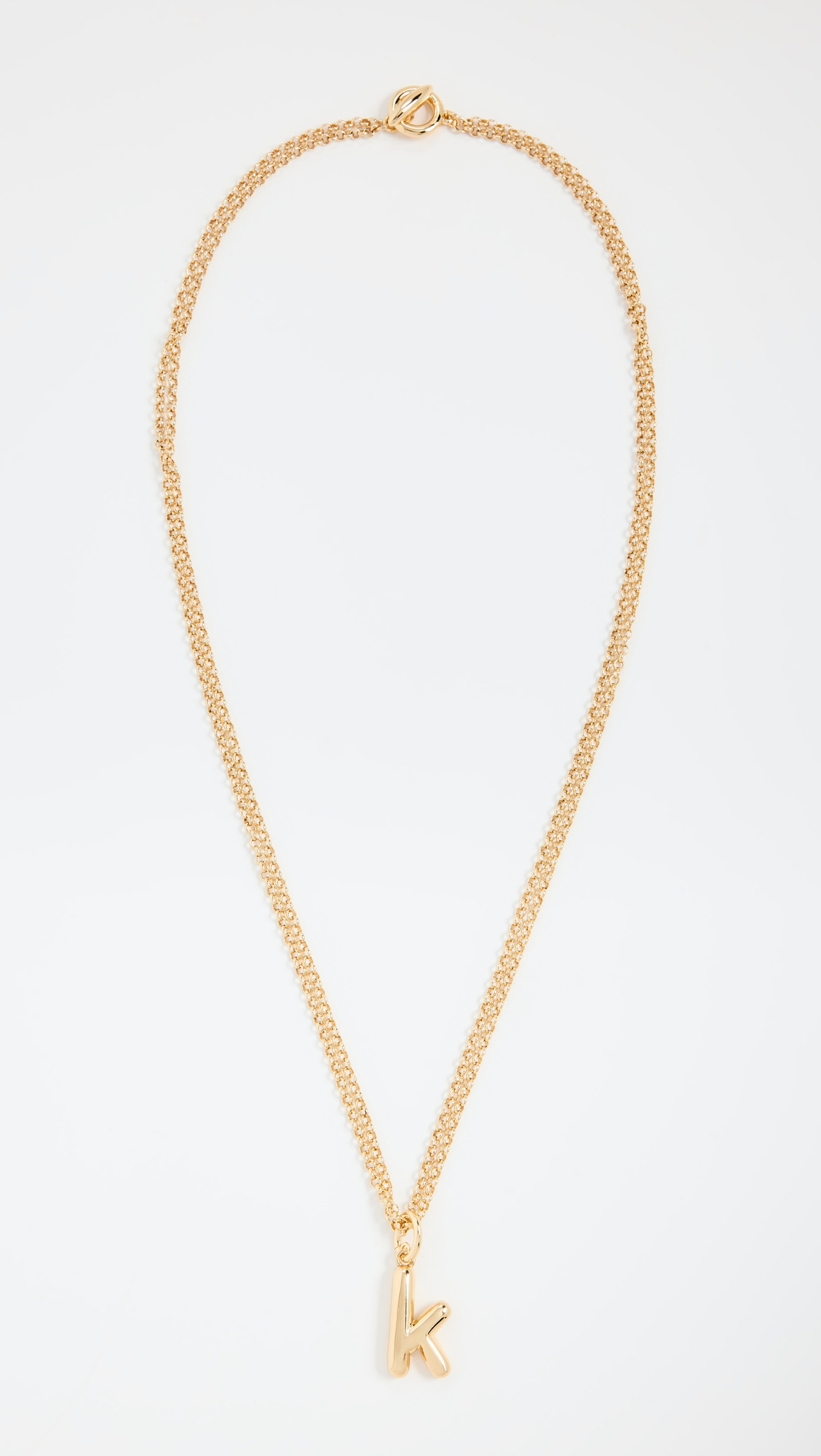 The Puffy Initial Necklace - 3