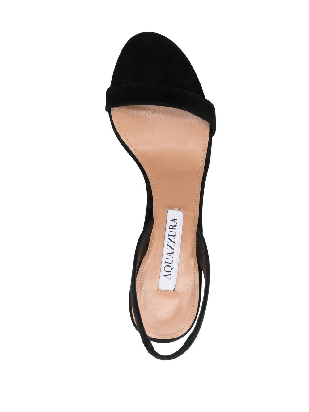90mm heeled suede sandals - 4