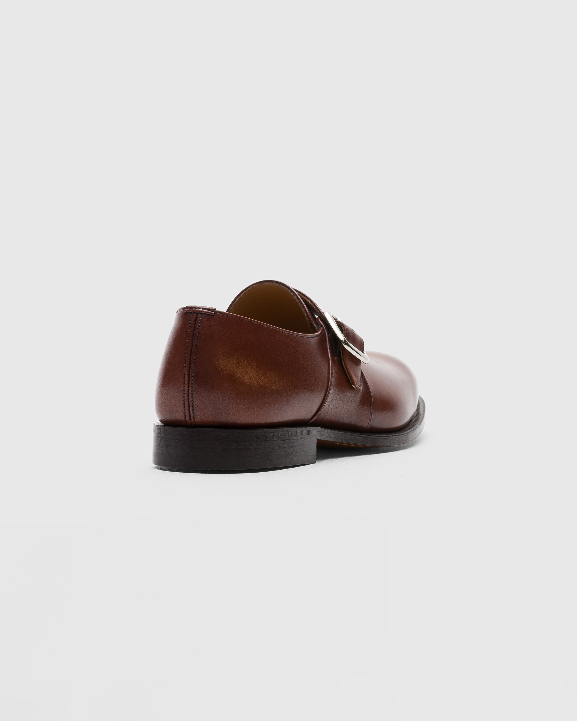 Bleached Calfskin Monk Strap - 4