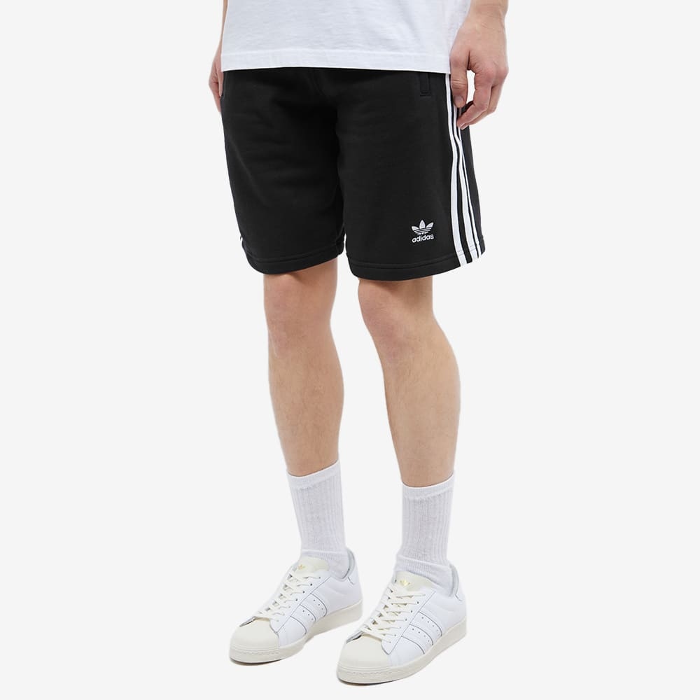 Adidas 3 Stripe Shorts - 2