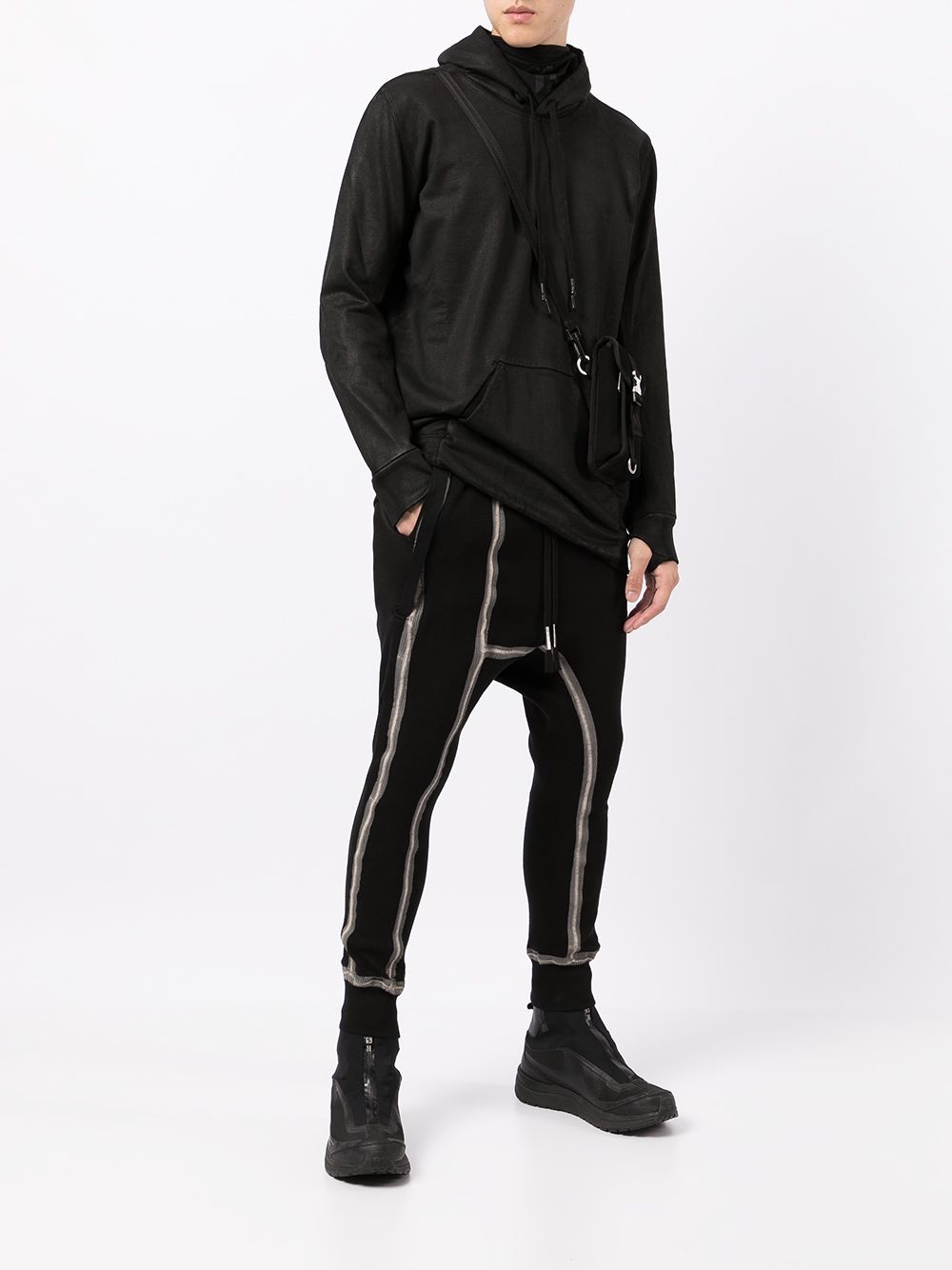 contrast stitch  long johns - 2