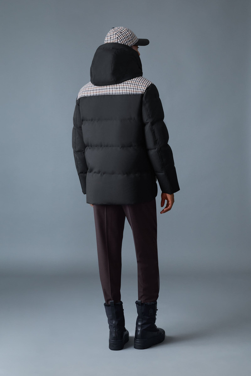 GRAYDON-MM 2-in-1 Wool Down Jacket With Shearling Bib 4