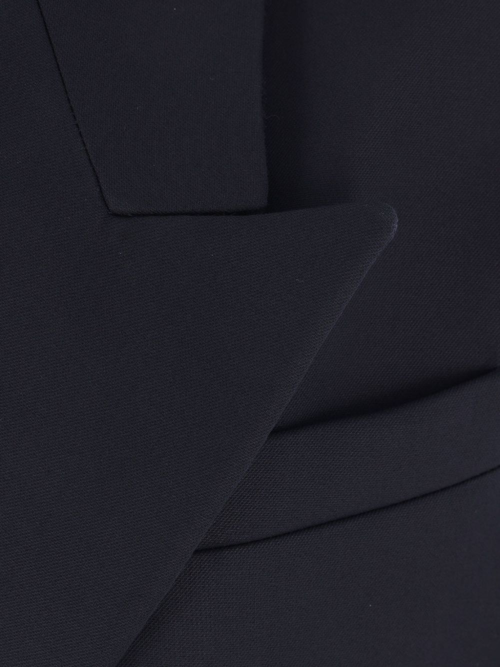 double-breasted padded-shoulder coat - 4