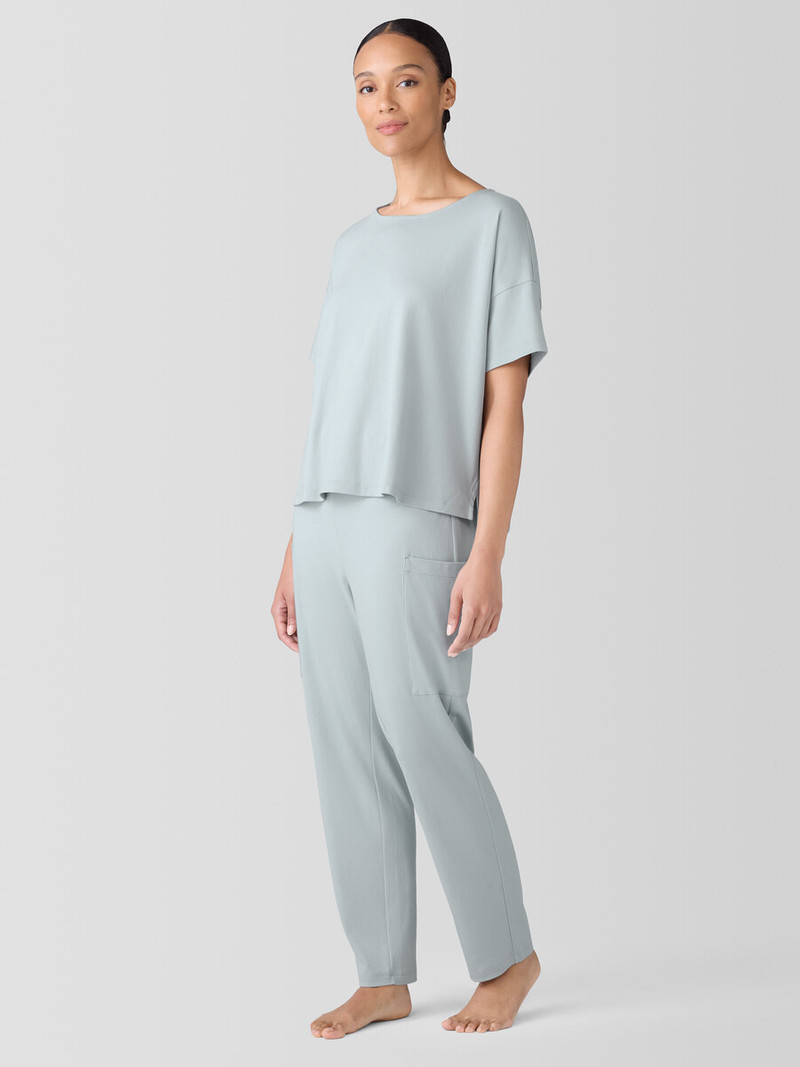 Organic Cotton Interlock Sleep Tee 3