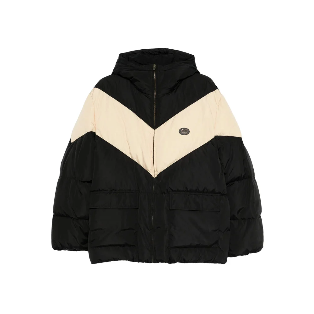 Valentino Black Jackets - Hooded Jackets Men - 1