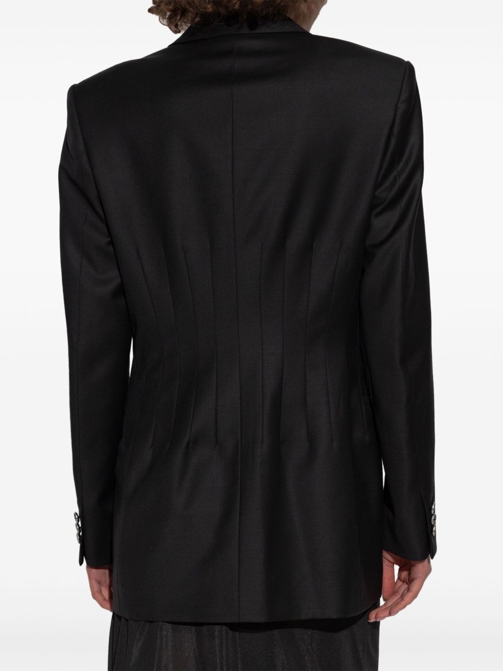 wool blazer - 4