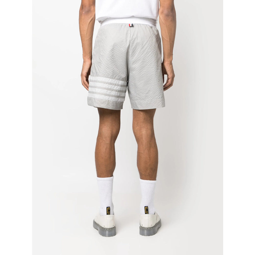 Thom Browne Grey Shorts - Track & Running Shorts Men - 5