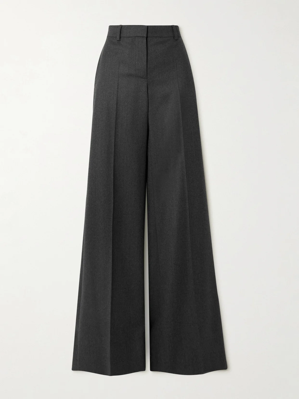 Wool-felt Flared Pants - 1