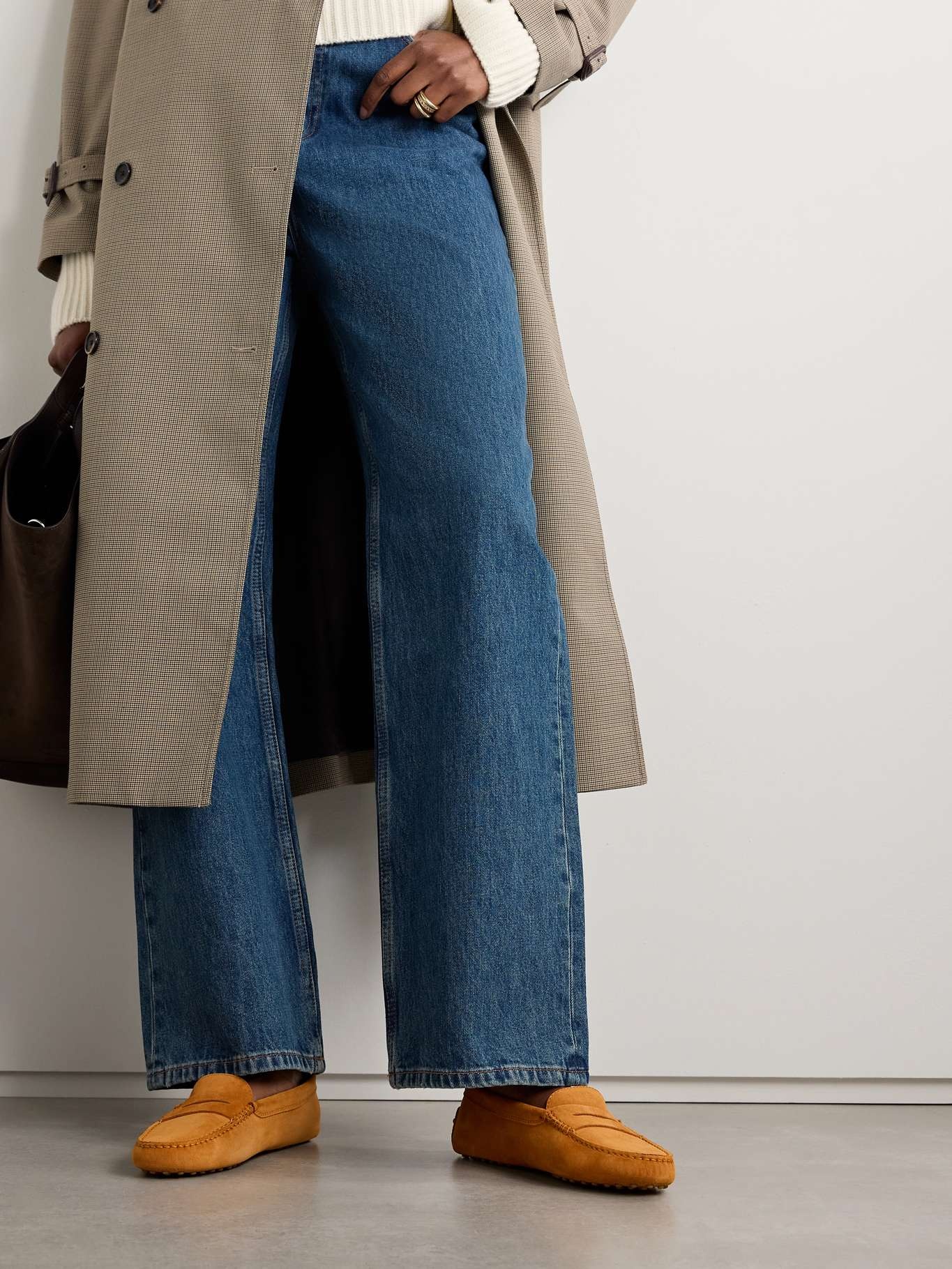 Gommino suede loafers Camel - 2