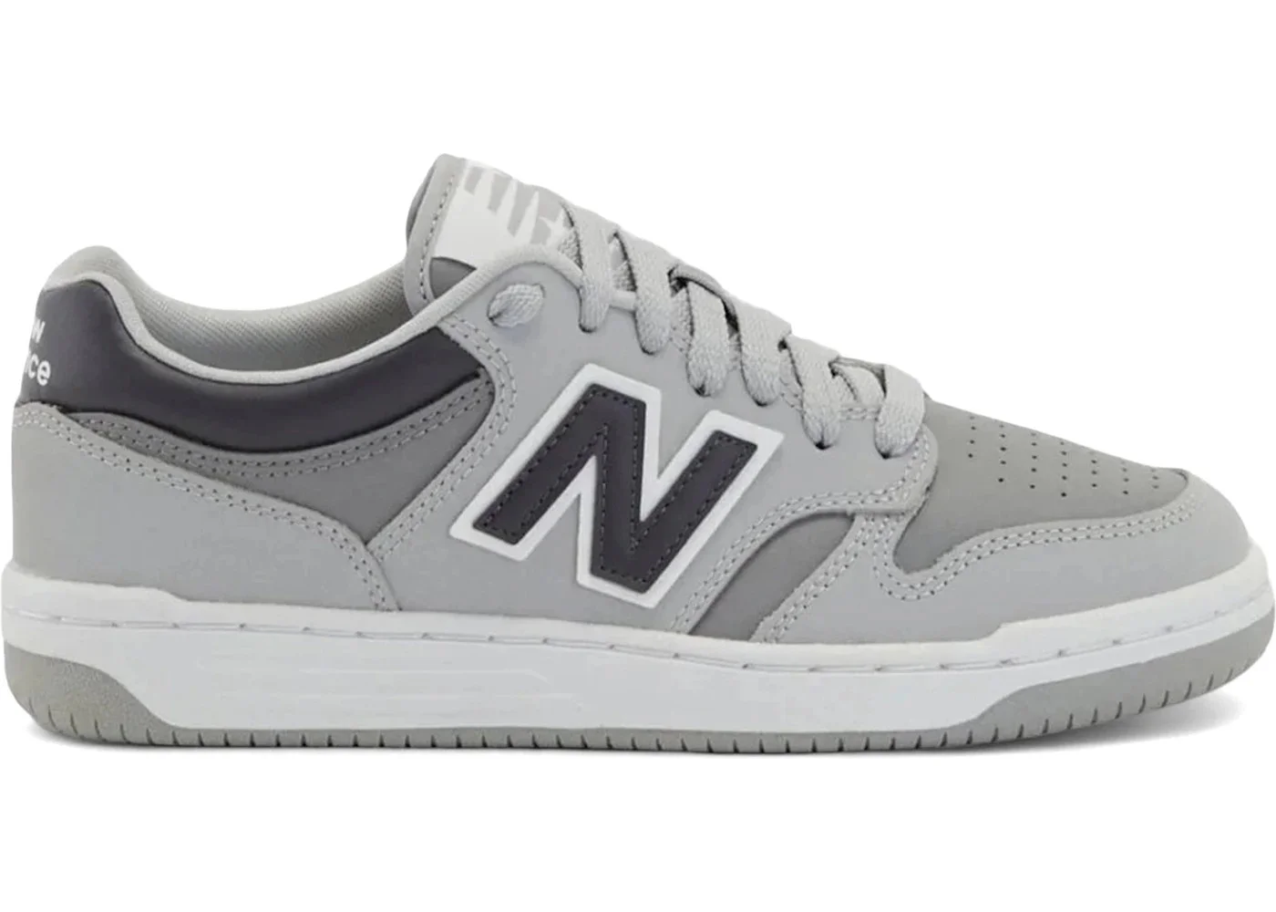 New Balance 480 Grey White - 1