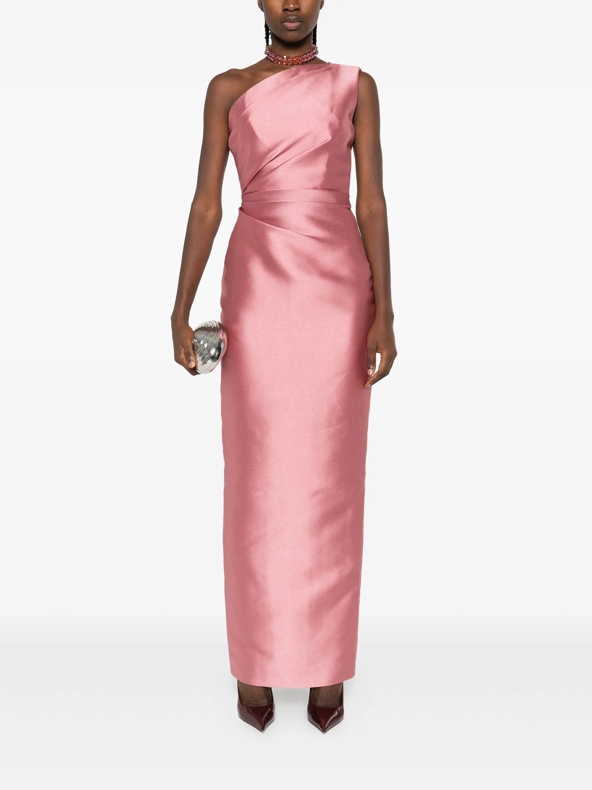 Solace London Kira One-shoulder Maxi Dress - 4