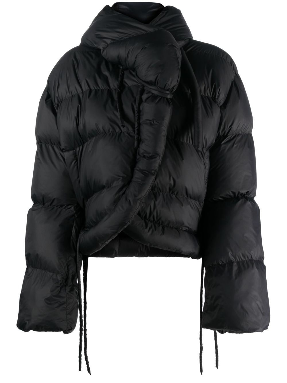 padded hooded jacket - 1