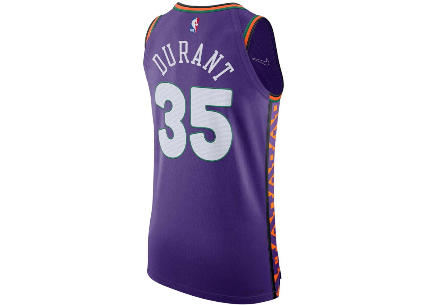 Nike x NBA Phoenix Suns Kevin Durant Dri-Fit ADV 2024/25 City Edition Authentics Swingman Jersey Pur - 2