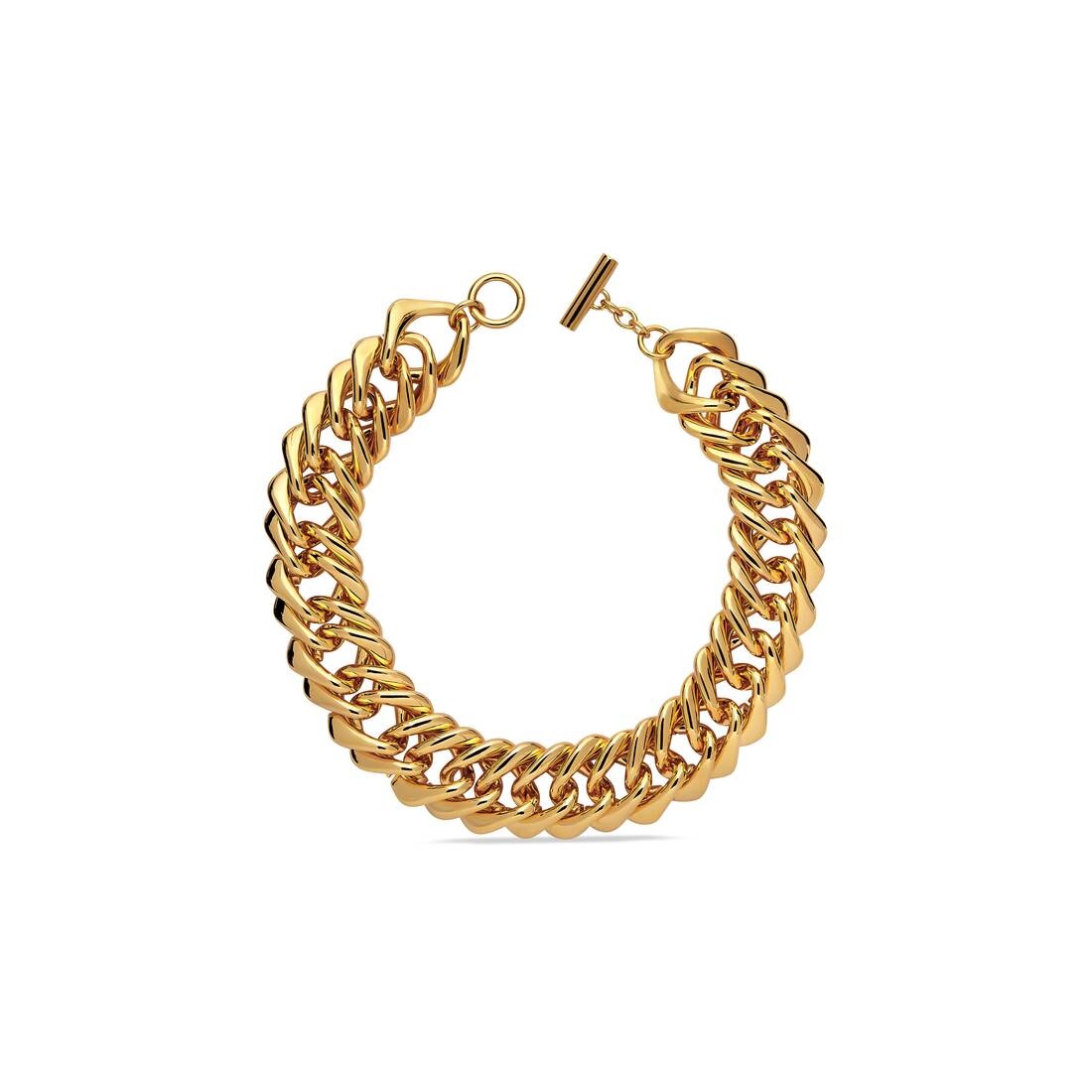 Women's Linked Necklace  in Gold - 2