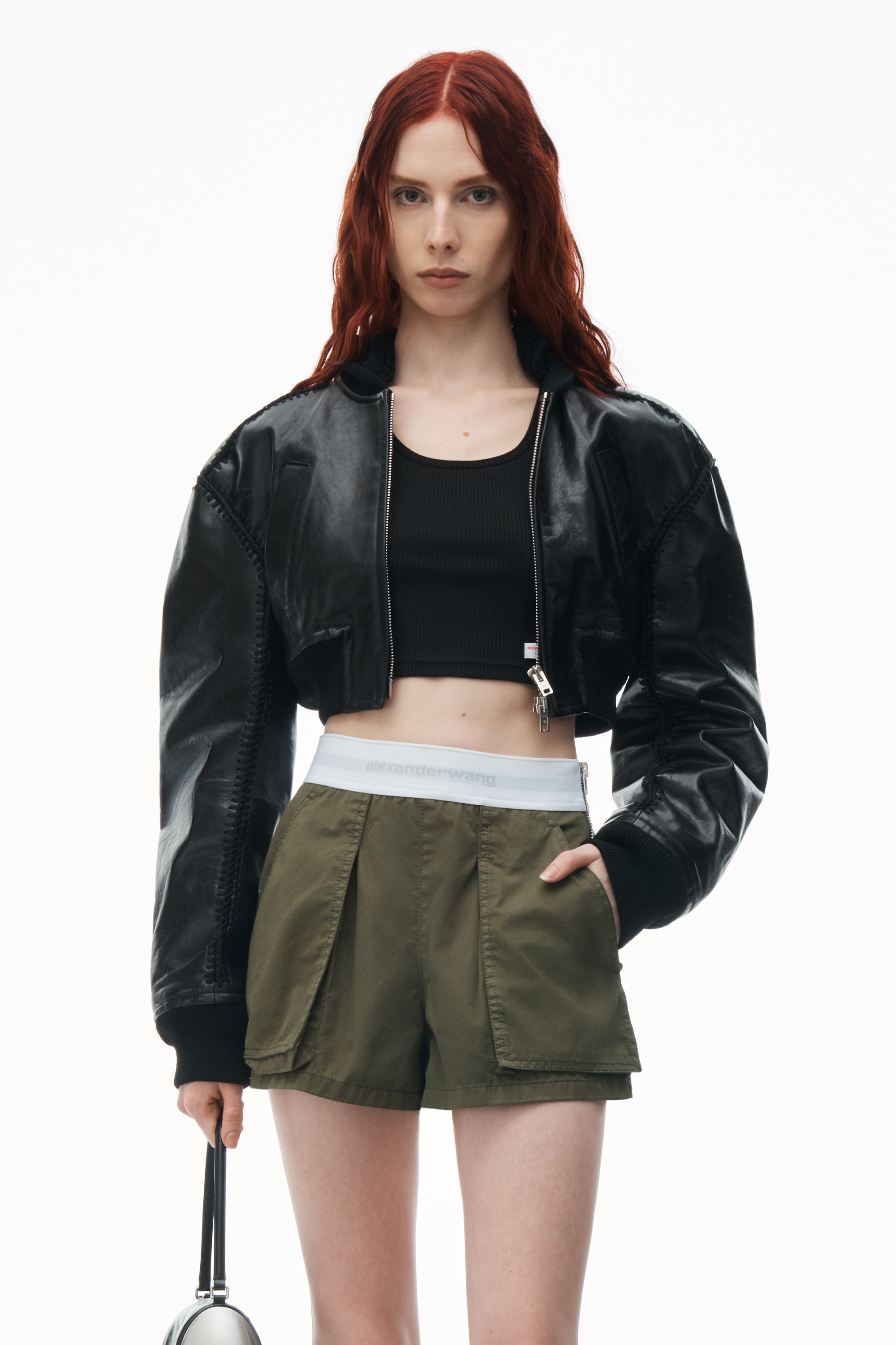 High-Waisted Cargo Rave Short - 6