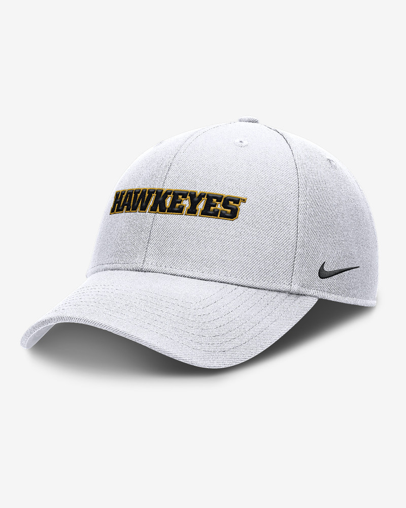 Iowa On-Field Rise Gameday Men's Nike Dri-FIT College Trucker Adjustable Hat 1