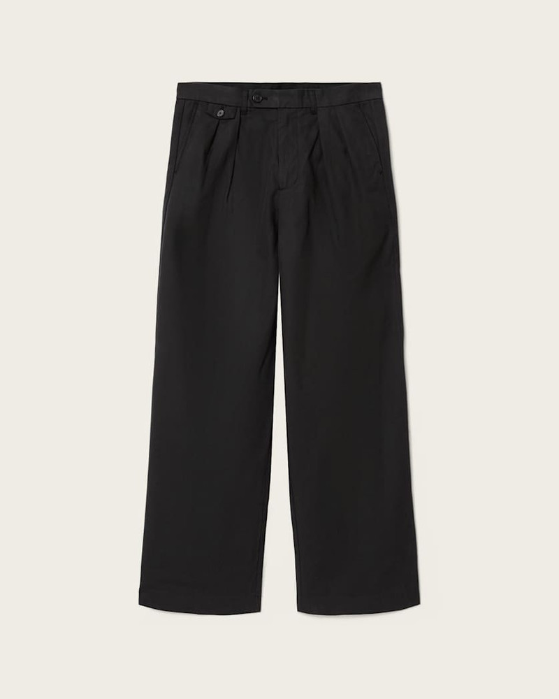 CONWAY WIDE LEG PLEATED PANTS 1