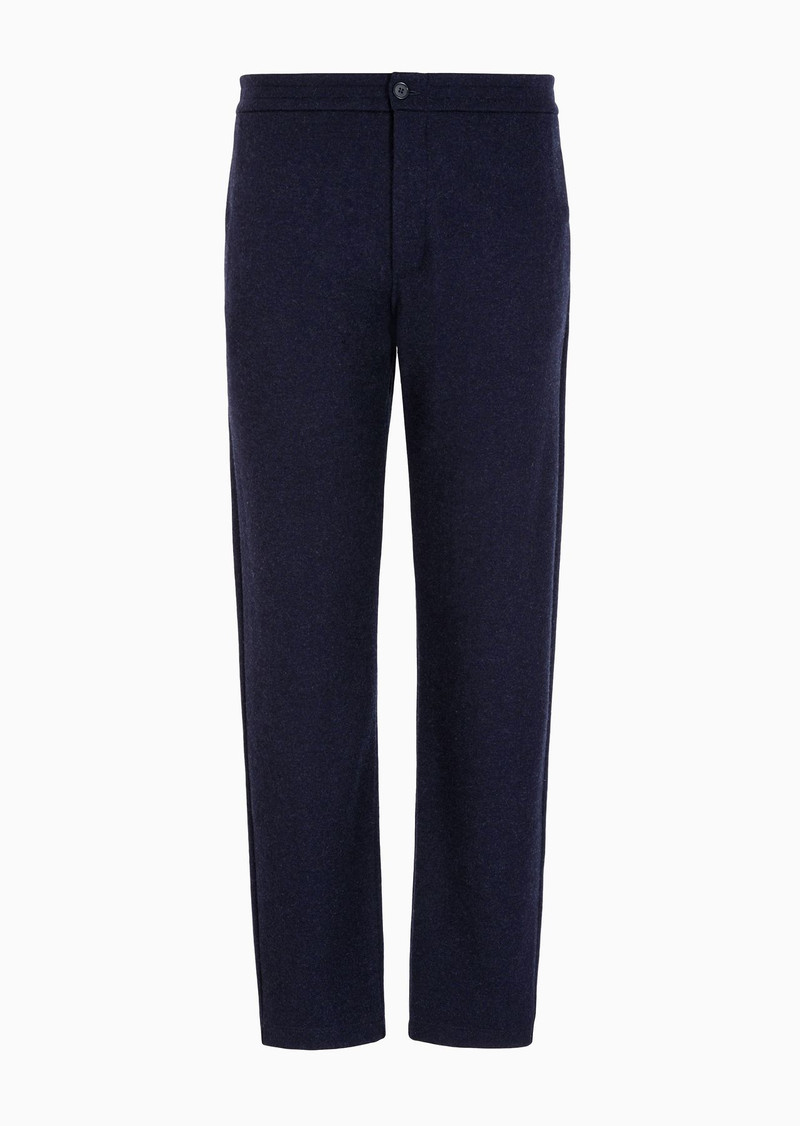 Giorgio Armani Vicuña trousers in cashmere and vicuña 1