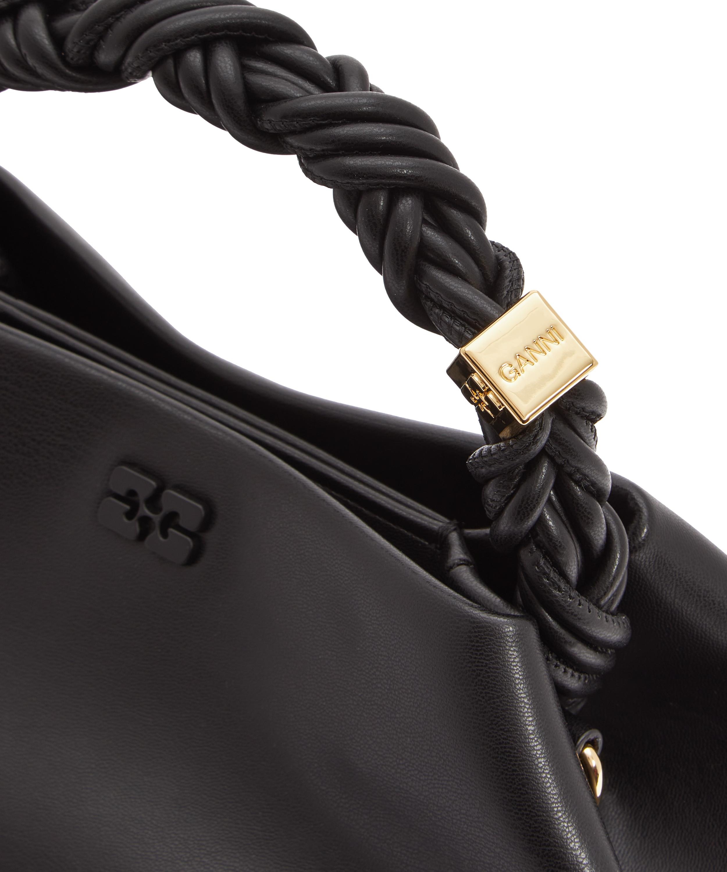 Bou Black Knotted Handle Bag - 4